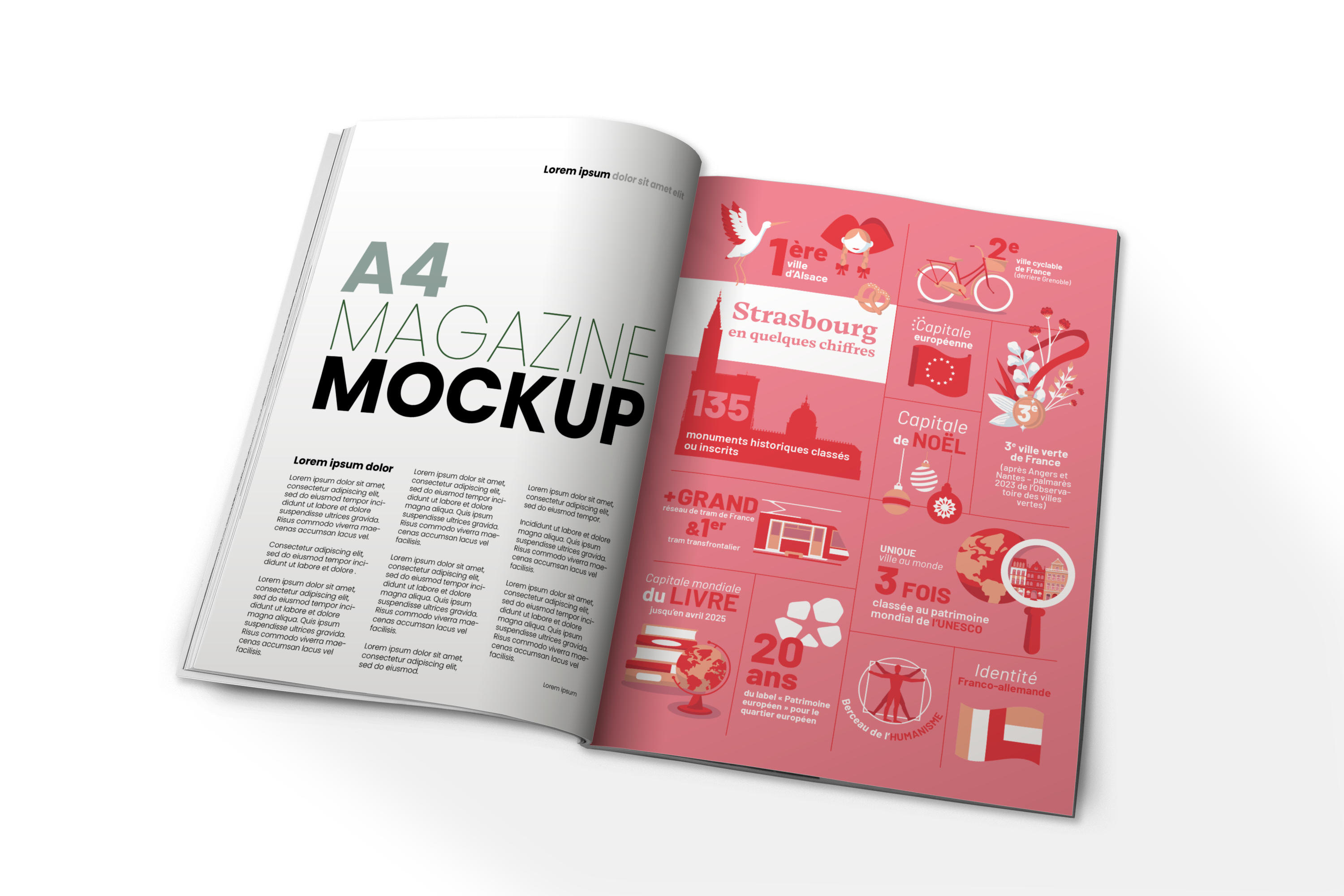 Magazine mockup